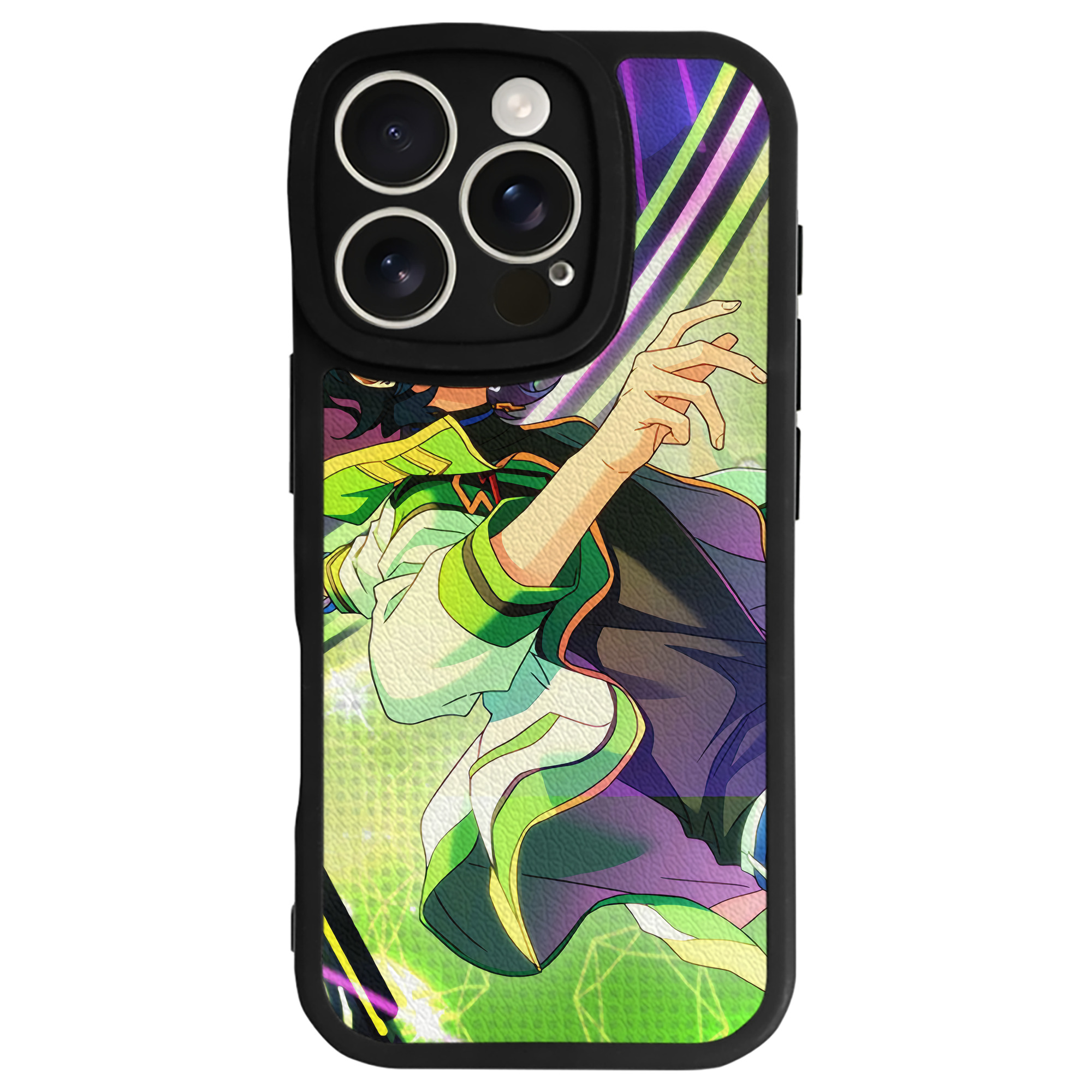 （画像用） あんさんぶるスターズ! Ensemble Stars 【iPhone 16シリーズ対応】シリコンスマホケース（レザー調） 材質：シリコン